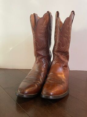 Ariat Brown Leather Women's Western Heeled Boots